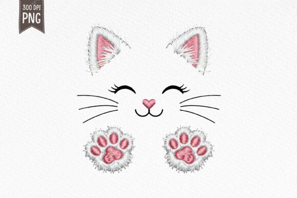 Cute Cat Face with Paws: A Designer’s Review