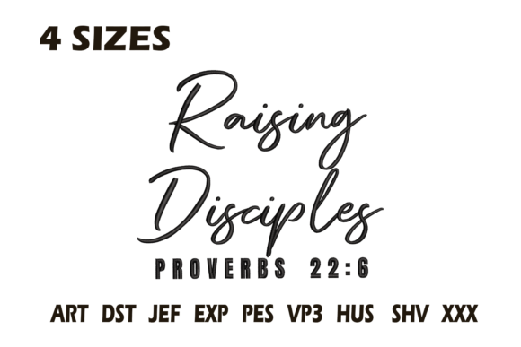 Raising Disciples Embroidery Design: A Designer’s Review