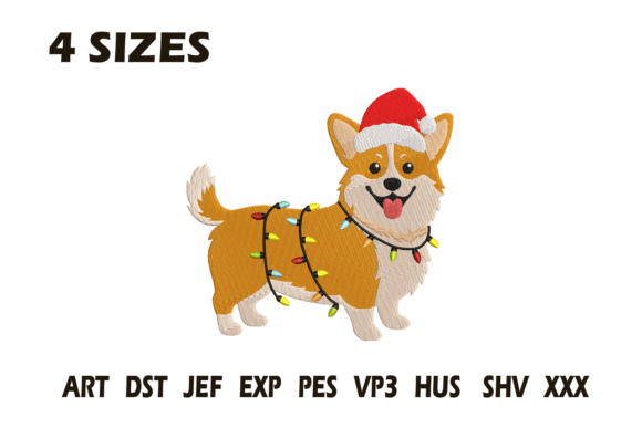 Review: Christmas Corgi Embroidery Design