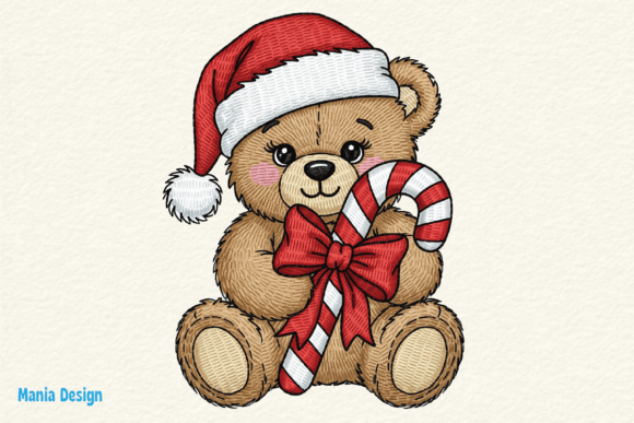 Review: Christmas Teddy Bear Embroidery PNG