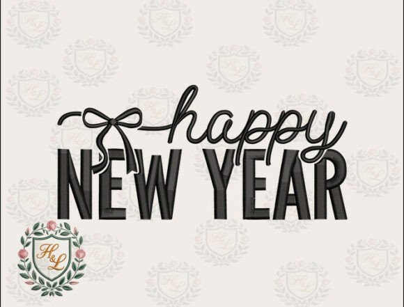Review: Festive Happy New Year Embroidery Files