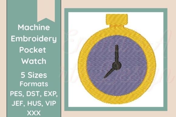 Review: Timepiece Machine Embroidery Design