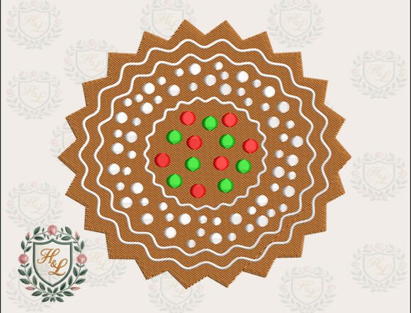 Reviewing Ginger Cookie Round Embroidery Files