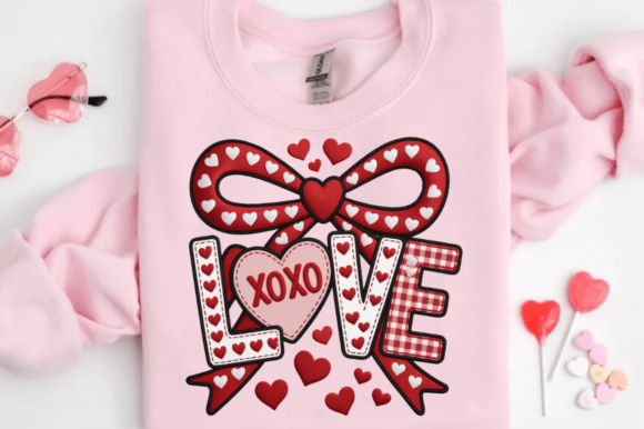 Reviewing Love Bow Valentine Embroidery Design for Holiday Sales