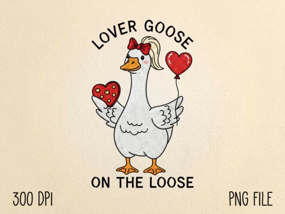 Reviewing Lover Goose on the Loose Embroidery PNG