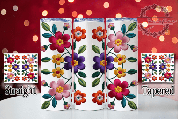 Reviewing Mexican Floral Embroidery Tumbler for Apparel