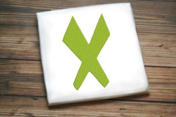 Reviewing the Alphabet Letter X for Holiday Embroidery