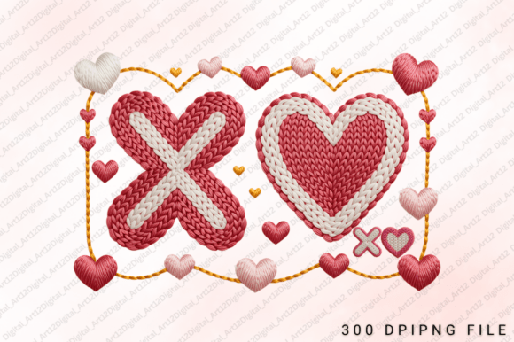 Reviewing the Embroidery Xoxo Valentine PNG Design