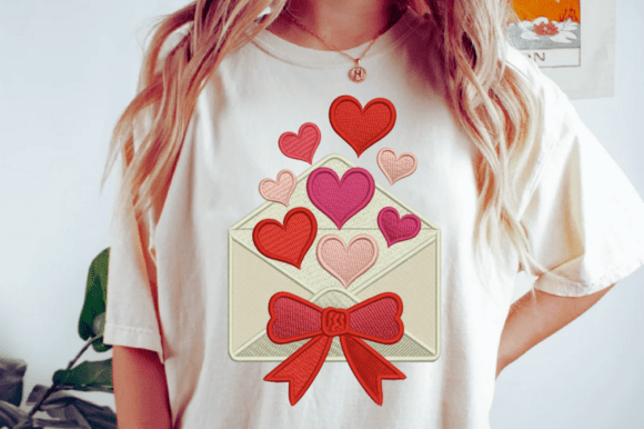 Reviewing the Love Letter Envelope Embroidery Design