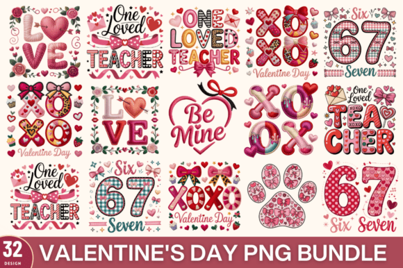 Reviewing the Valentine’s Day Embroidery PNG Bundle