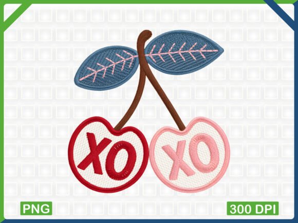 Reviewing XO Embroidery Cherry Clipart for Gifts