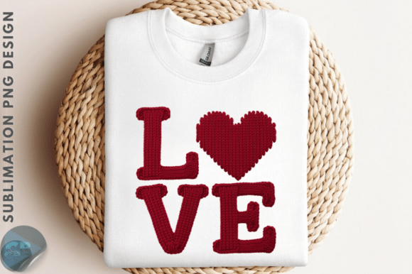 Reviewing Yarn Faux Embroidery Valentine Day Love